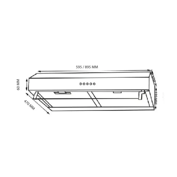 CM C3-PUSH-BUTTON-90-CM-SS