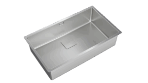 Teka 3-in-1 installation stainless steel sink with SofTexture finish|FlexLinea RS15 71.40 M-XT 1B PureClean