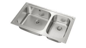 Teka Inset Stainless Steel Sink with two bowls|Classic 2B 86