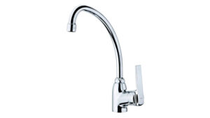Teka Single Lever Kitchen Tap with high spout and anti-scale areator|IN 912