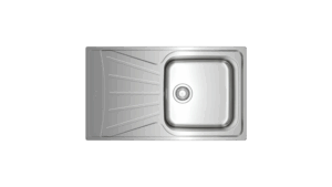 Teka Inset reversible sink with matt finish in 50 cm|Starbright 50 E-XN 1B 1D