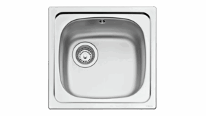 Teka Inset sink with matt finish in 45 cm|Starbright 45 E-XN 1B