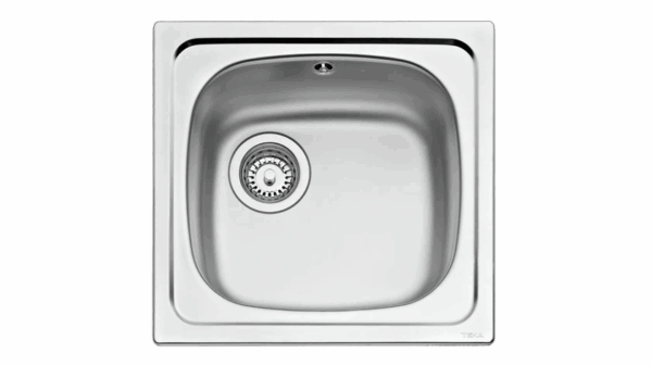 Teka Inset sink with matt finish in 45 cm|Starbright 45 E-XN 1B