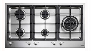 Teka Gas hob with 5 cooking zones and triple ring burner in 90 cm of butane gas|EW 90 5G AI AL TR CI