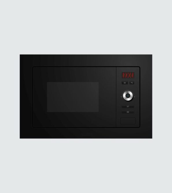 Elba 220-00BK Wall Unit Built-In Microwave Oven 22L